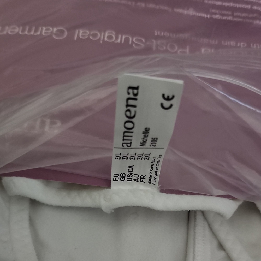 Amoena Michelle Post-Surgery Pocketed Camisole Women's Size 2X New - Picture 7 of 7